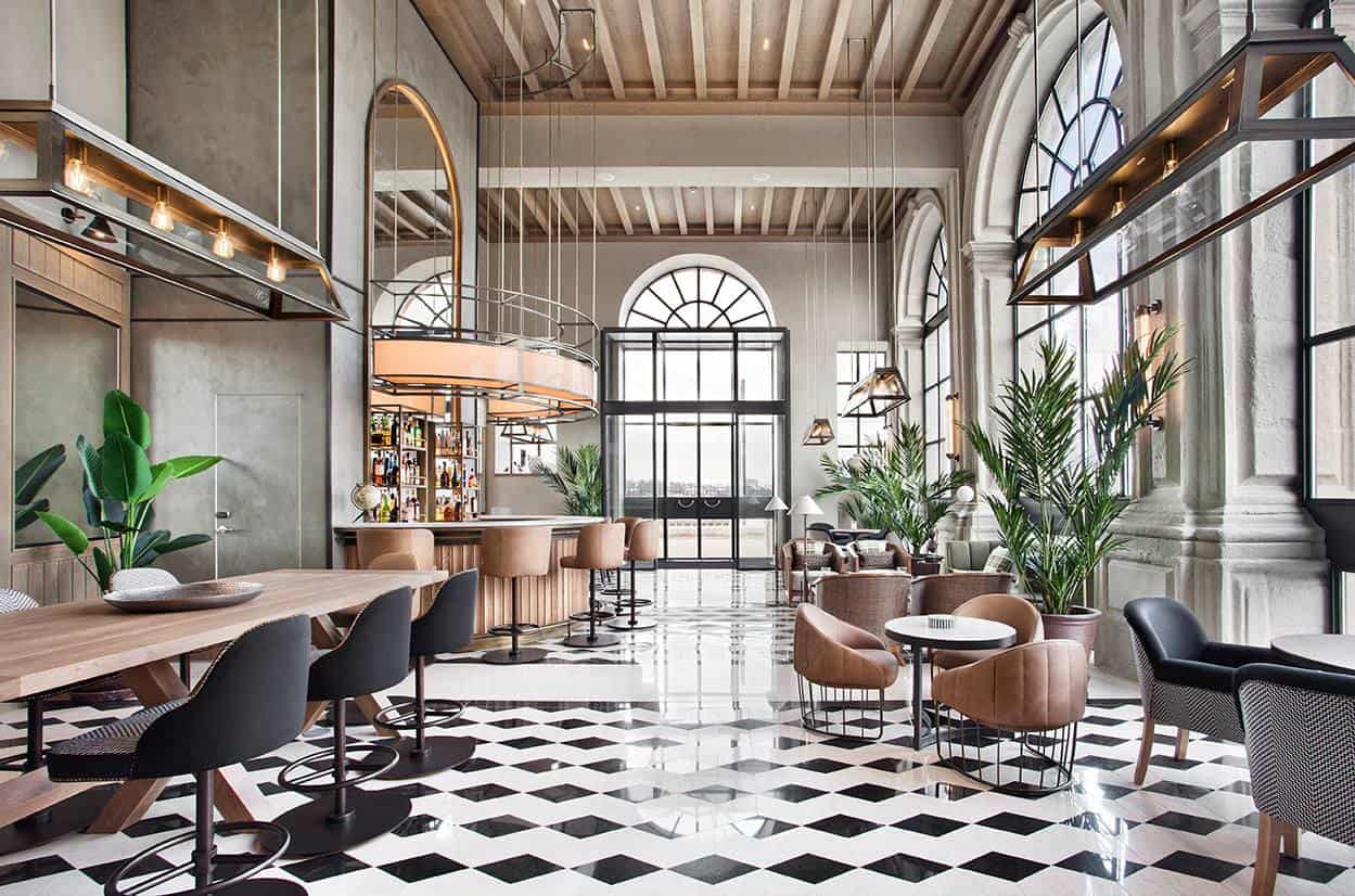 Hotel Vincci Ponte de Ferro Porto lobby