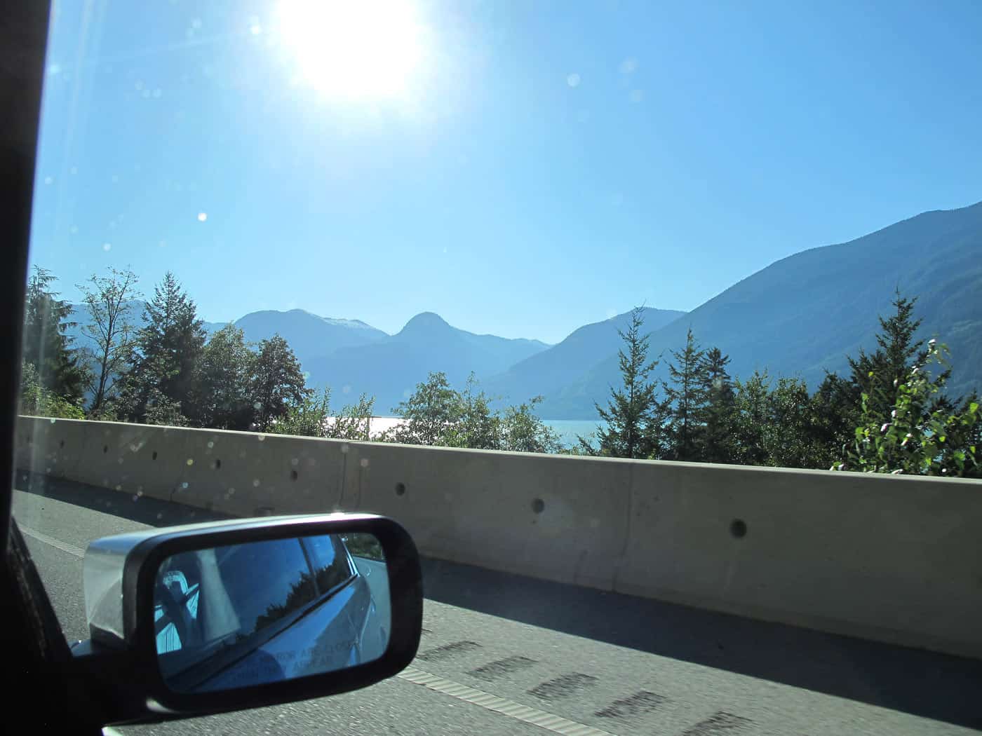 Driving the Sea-to-Sky Highway from Vancouver to Whistler