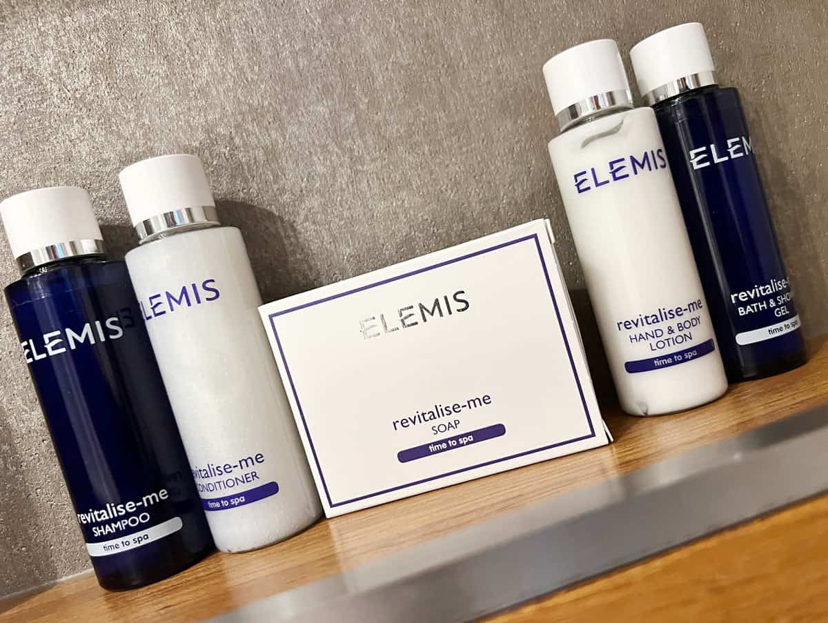 Elemis bath toiletries