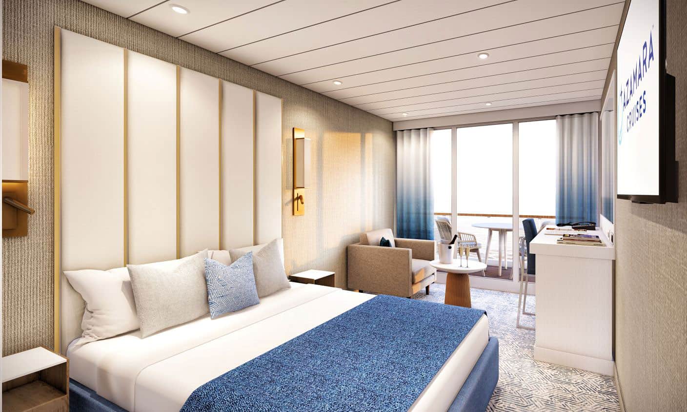 New Veranda Stateroom under Azamara Forward program