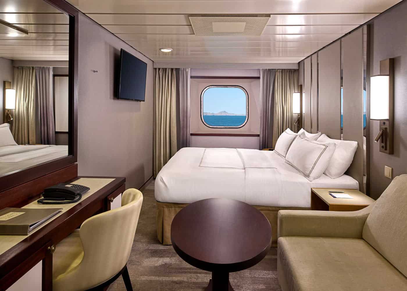 An Oceanview Stateroom on Azamara Cruises