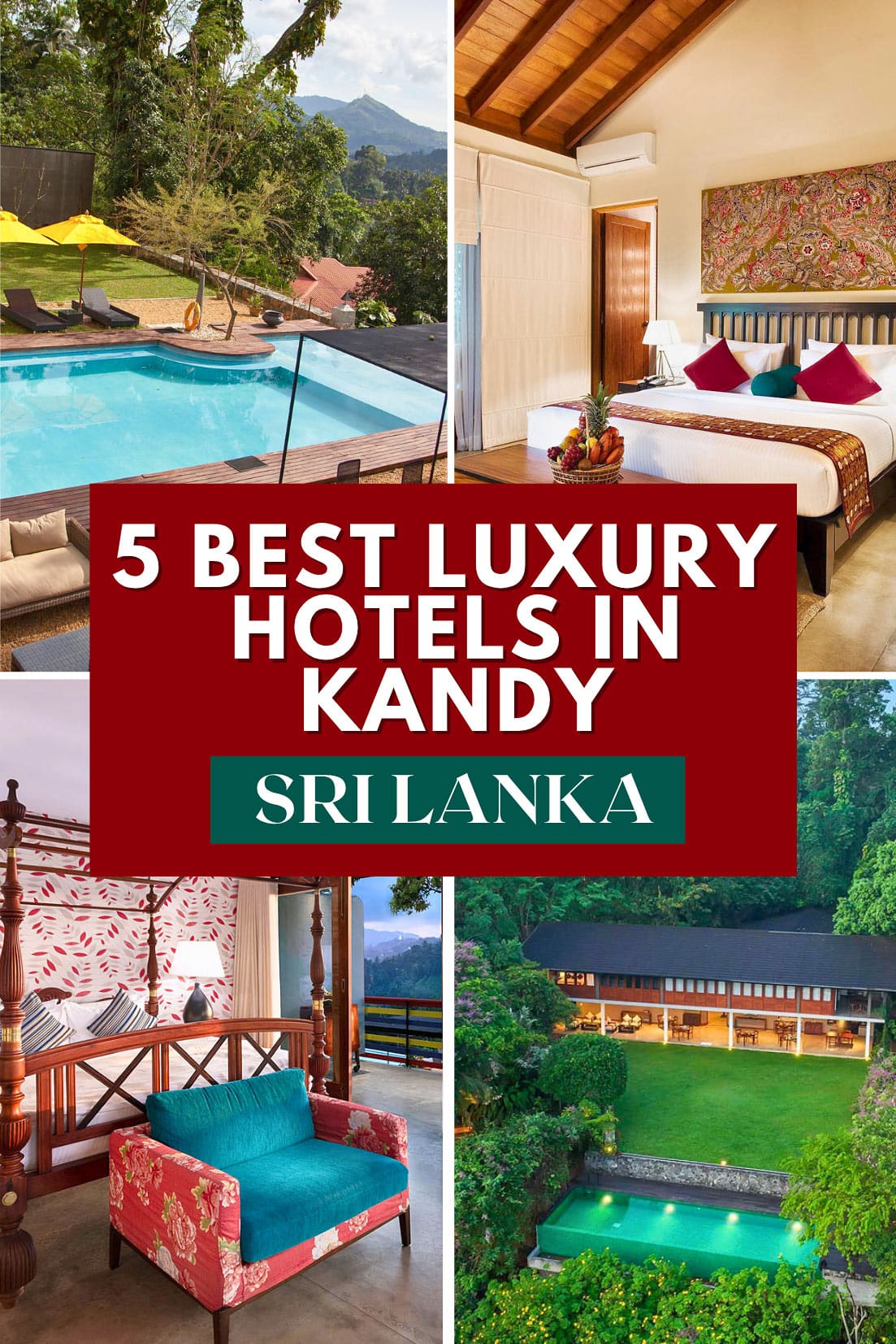 Best luxury hotels in Kandy, Sri Lanka